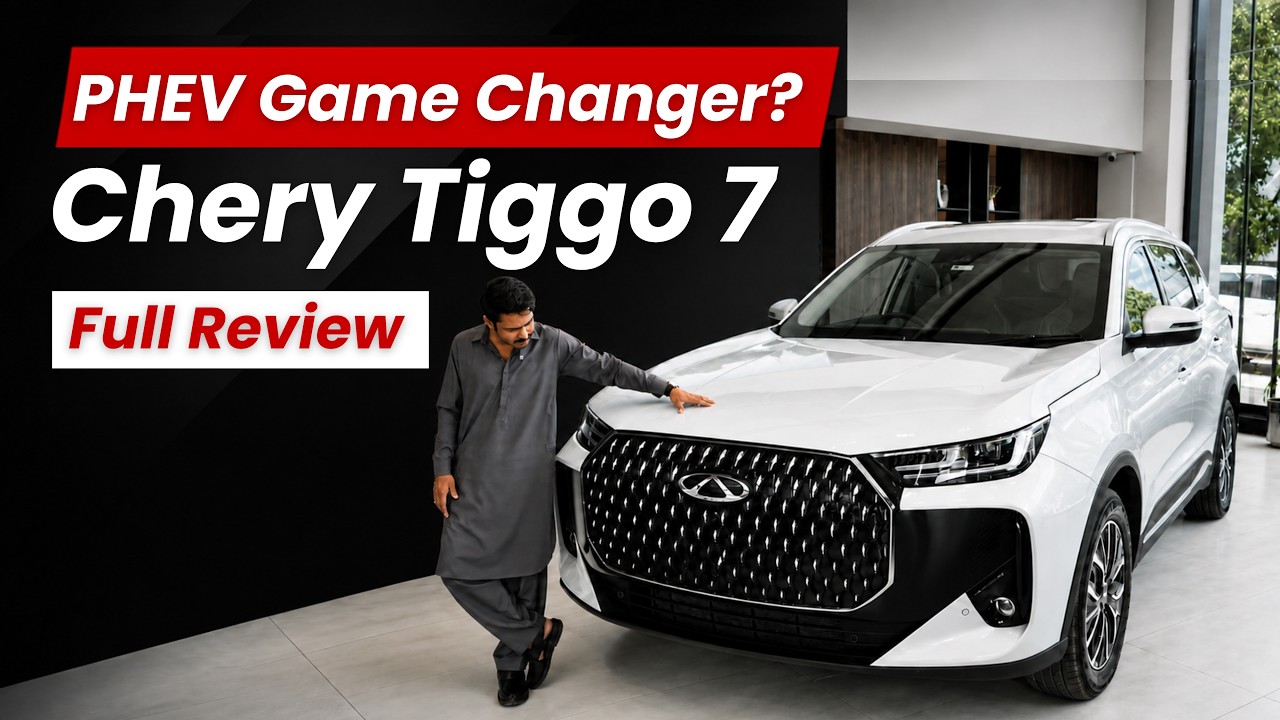 Chery Tiggo 7 CSH PHEV Full Review | Hybrid SUV in Pakistan