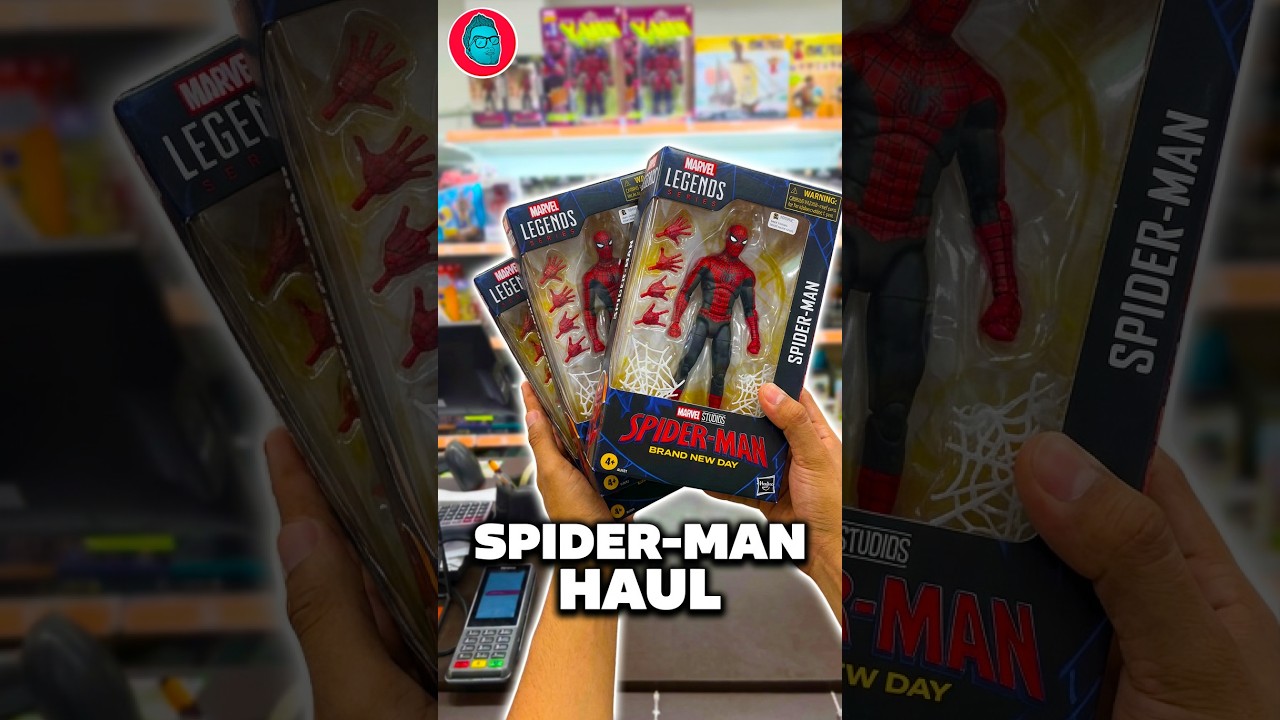 COMPRÉ TODOS los Marvel Legends de Spider-Man Brand New Day! 🥵