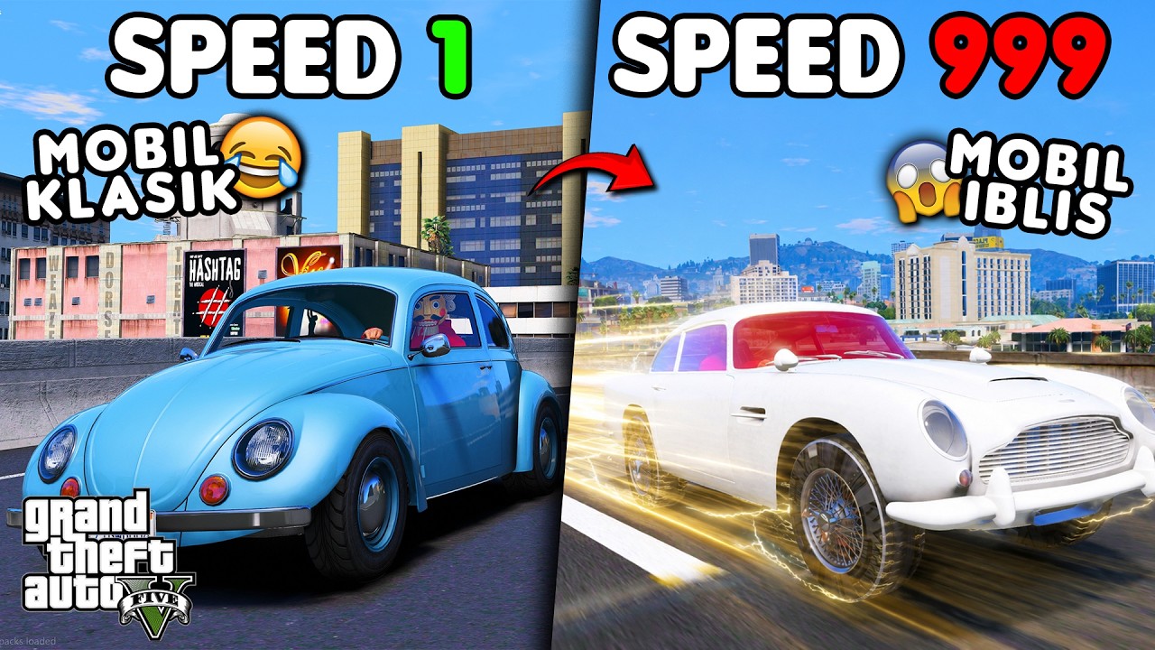 MOBIL KLASIK BERUBAH MOBIL IBLIS - GTA 5 ROLEPLAY