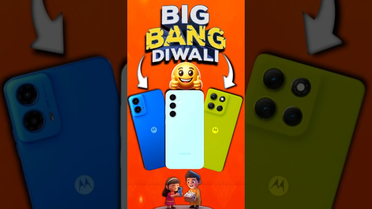 🔥Don't Miss these Amazing Smartphone Deals | Big Bang Diwali Sale Flipkart #shorts