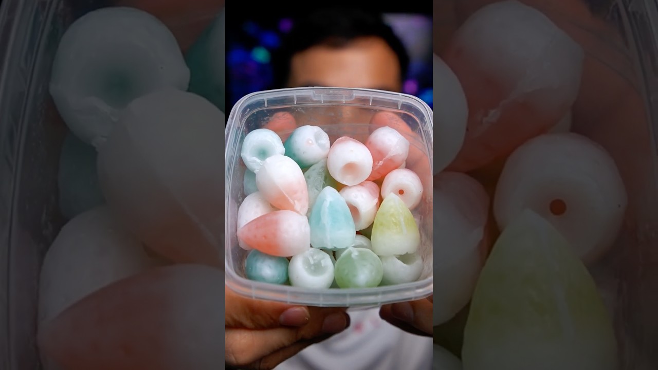 Kẹo Sáp Dâu Tây #tienqb #mukbang #food #candy #reviewdoanvat