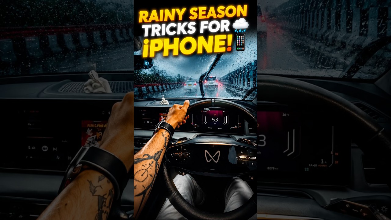 Rainy Season Tips For  iPhone Users📲 |thm_tech #shorts