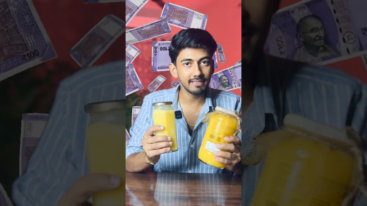 500rs vs 2500rs ? Aapke liye ghee mein sabse important kya hai — price ya quality? 👇