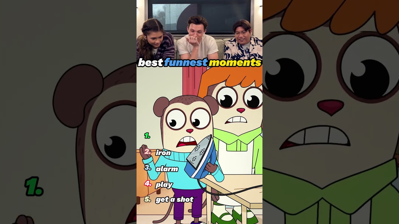 Tom Holland Reacts Laughing to Viral Videos#tomholland #funny #trytolaugh #reaction