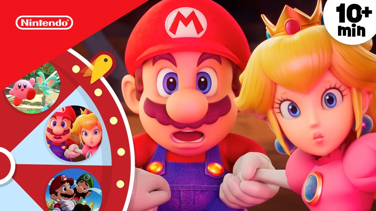 Mario & Friends Save The Day! 😲 Spin The Wheel Video For Kids | Play Nintendo