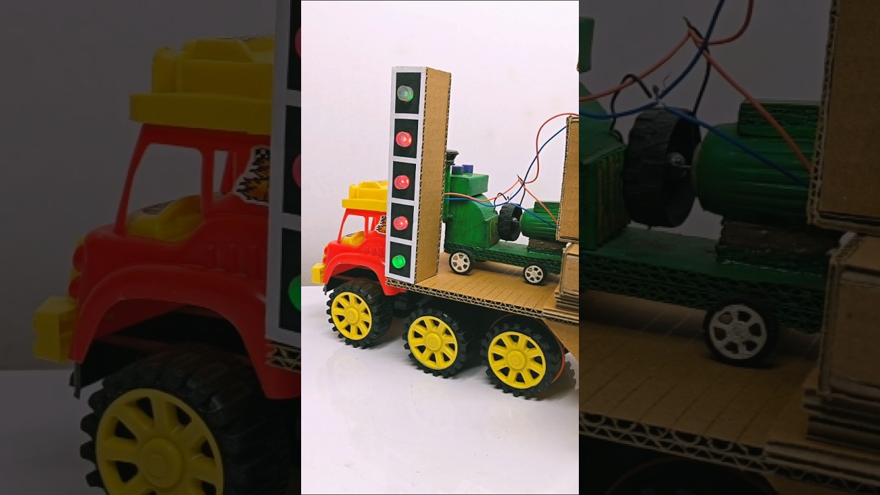 Mini Dj Truck Making At Home || How To Make Mini Dj Pickup Lighting Setup #shorts #djsetup