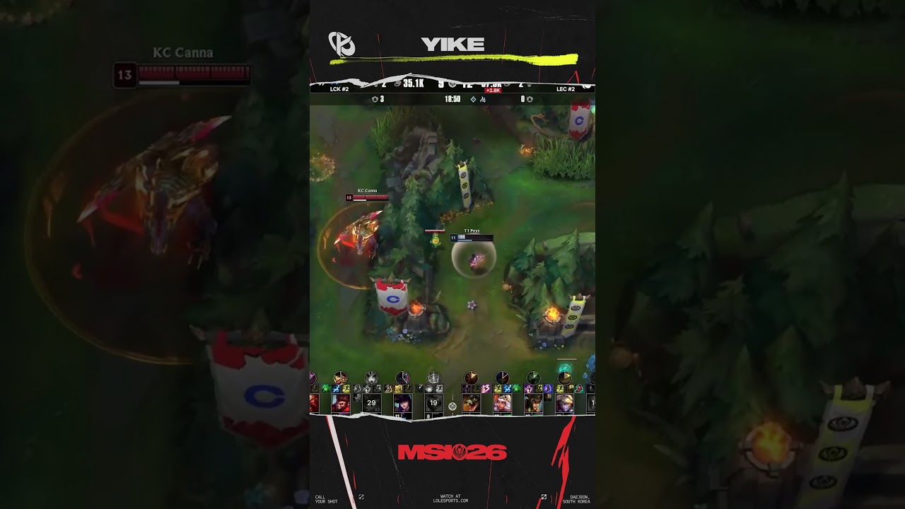A supreme display of talent from Yike 💪 #leagueoflegends #lolchampion #msi2026