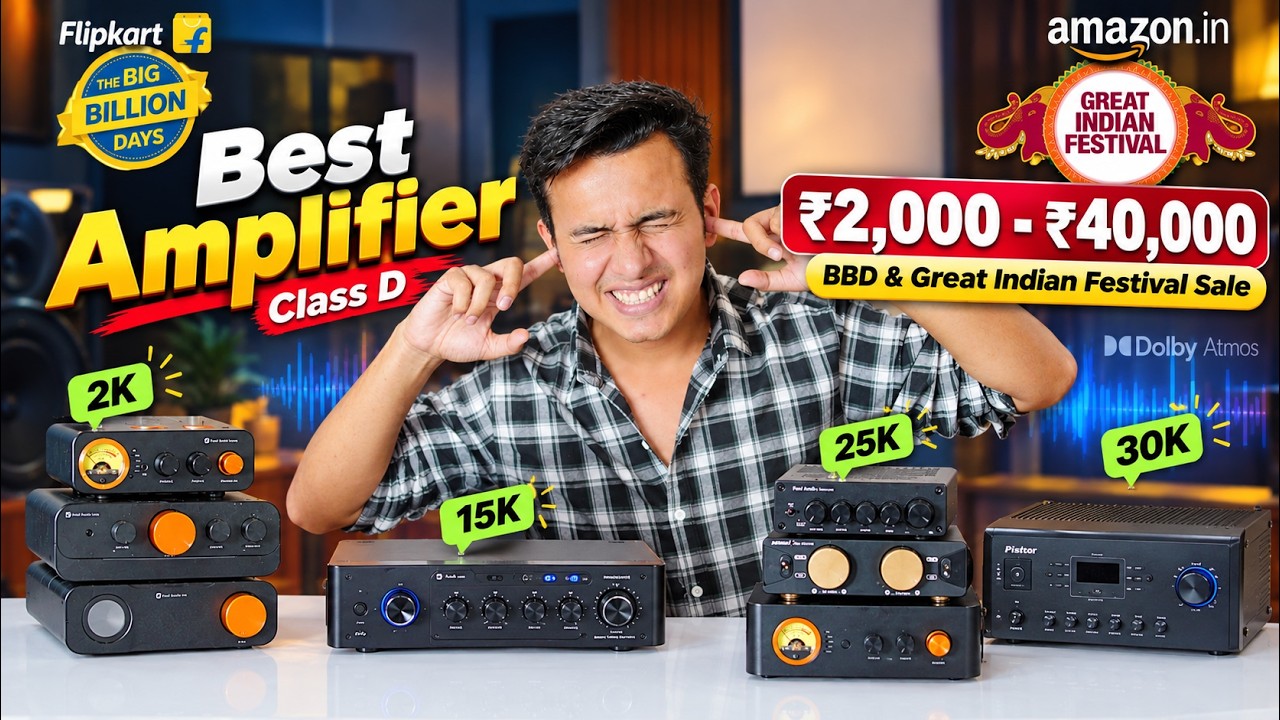 Finally Found the BEST Class D Amplifier Boards! 🔊 | Flipkart BBD & Amazon Sale 2026