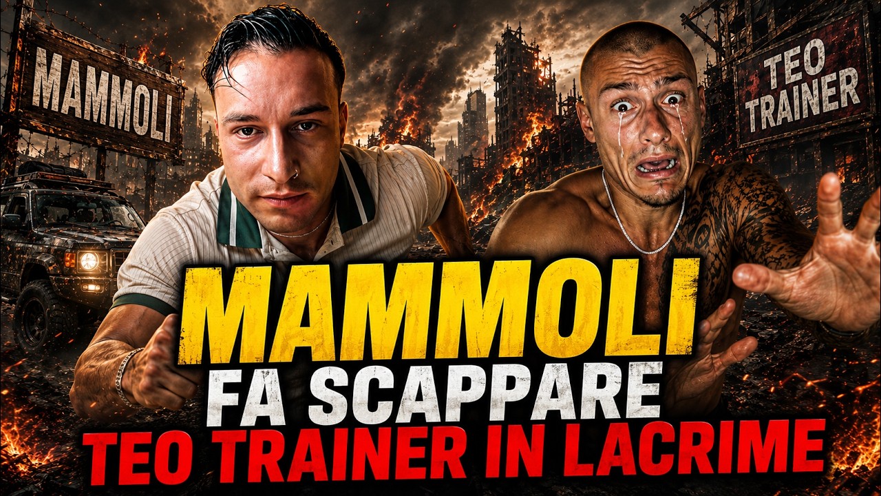 PANDEMONIO : MAMMOLI ANNICHILISCE E FA' SCAPPARE IN LACRIME TEO TRAINER