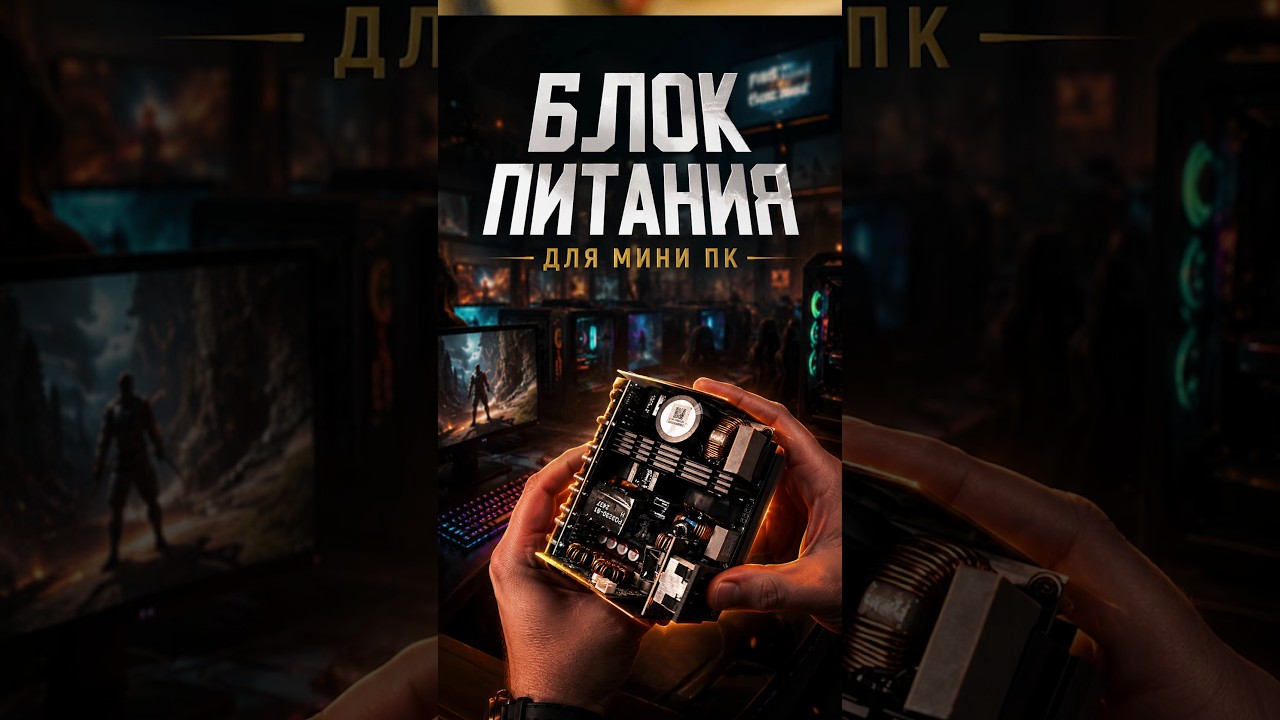 Убрал всё лишнее из блока питания #сборкапк #минипк #блокпитания