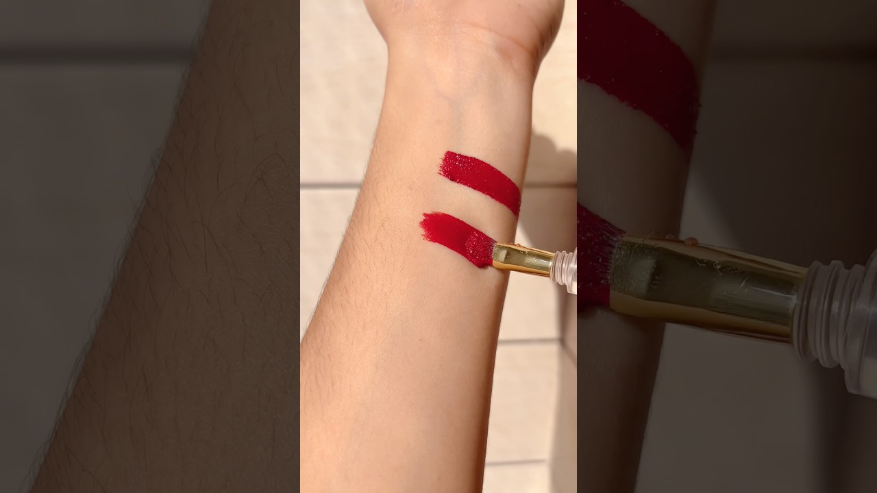 Try this tint for reddish pink lips #shorts #ytshorts #liptint