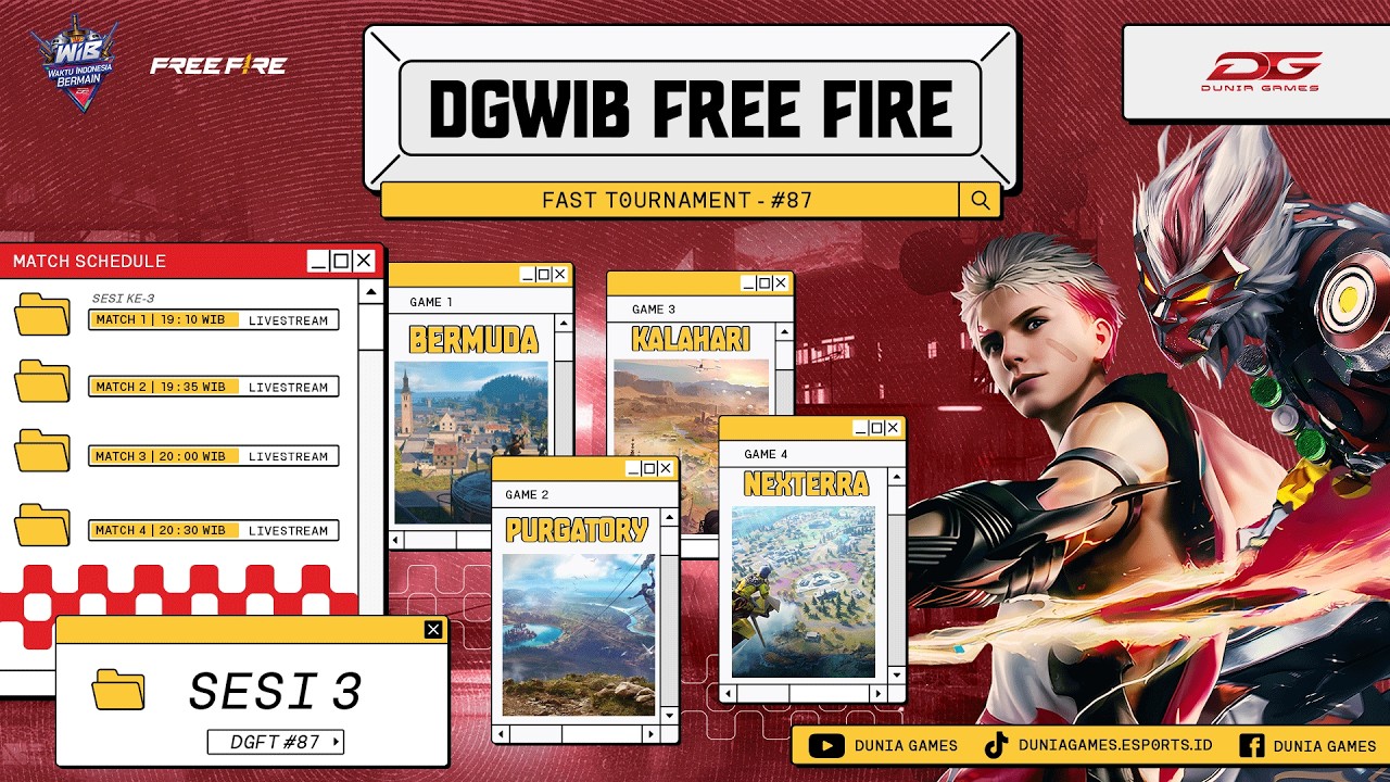 🔴DGWIB FT FREE FIRE #87