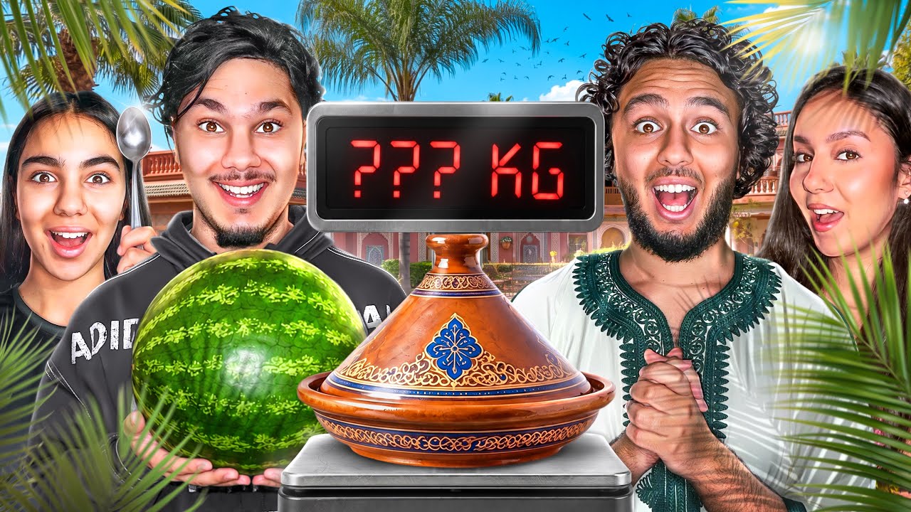 LE JUSTE POIDS DANS LA VILLA AU MAROC ! (avec les sœurs) 