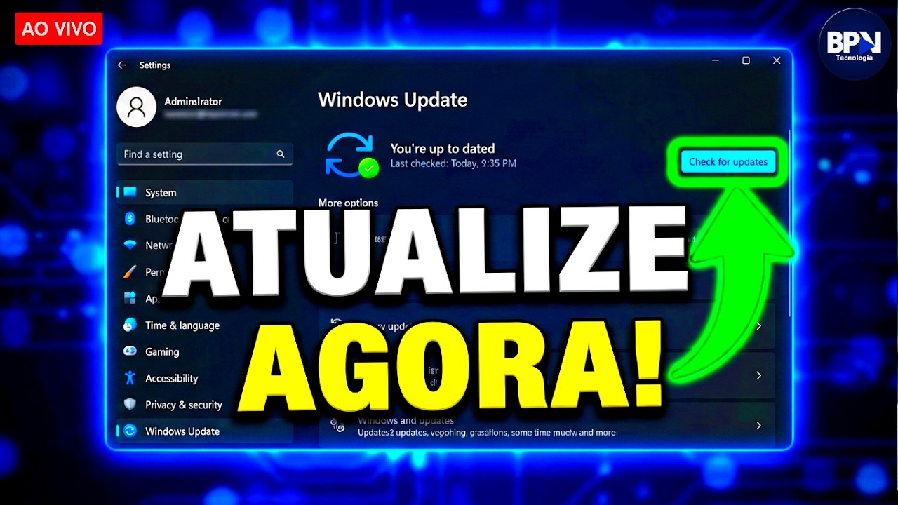 Atualização URGENTE no Windows 11 e 10! Novas AMEAÇAS Corrigidas!🚨