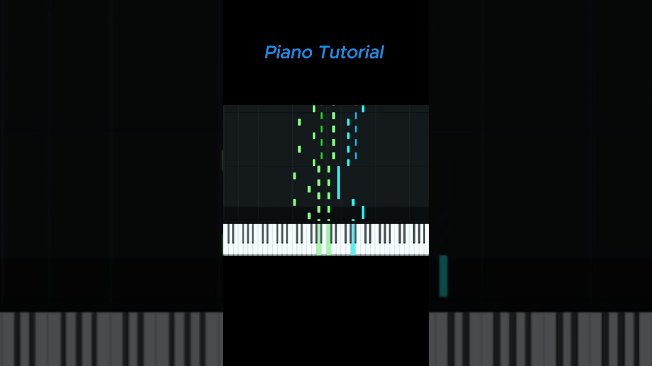 Bee Theme Helen Martyniuk Piano Tutorial  #pianofacil #pianofacile #easypiano #shortspiano