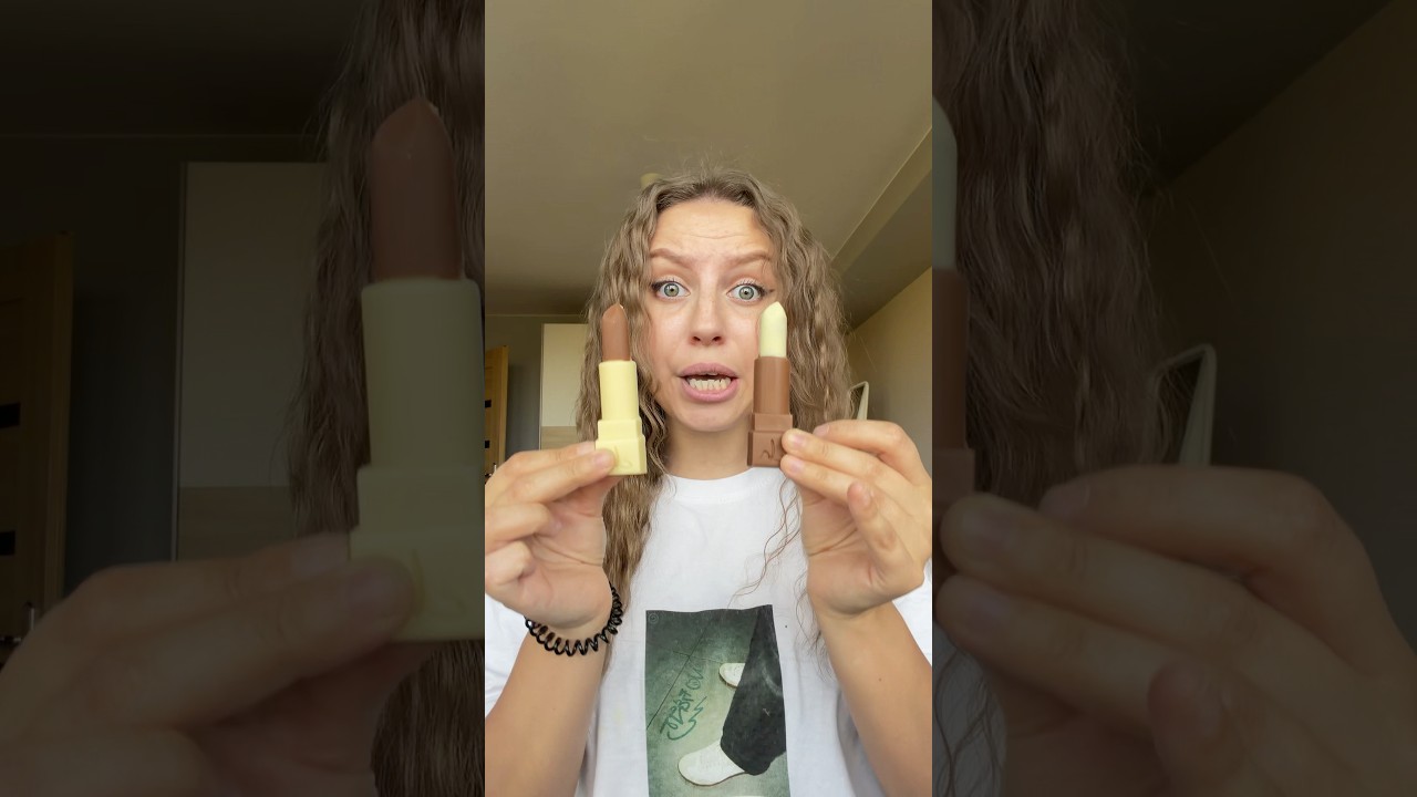Real or fake lipsticks #viral #funny #food