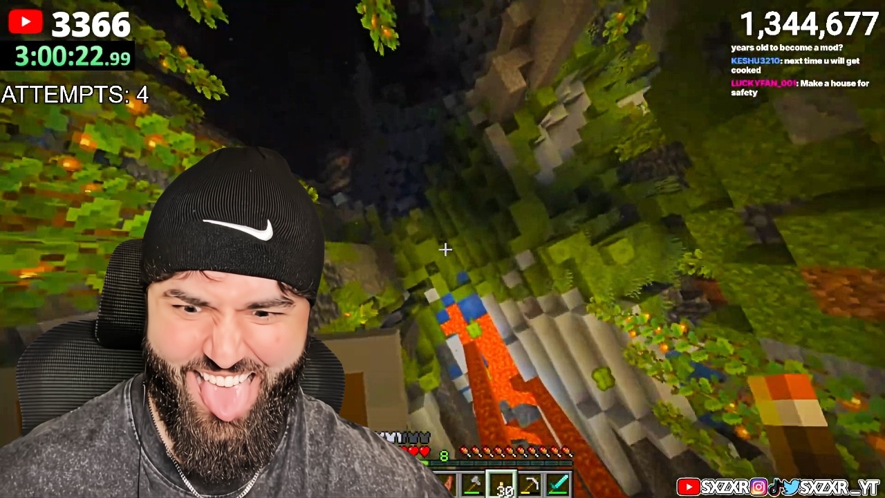 TRYING TO BEAT MINECRAFT (DAY 2)