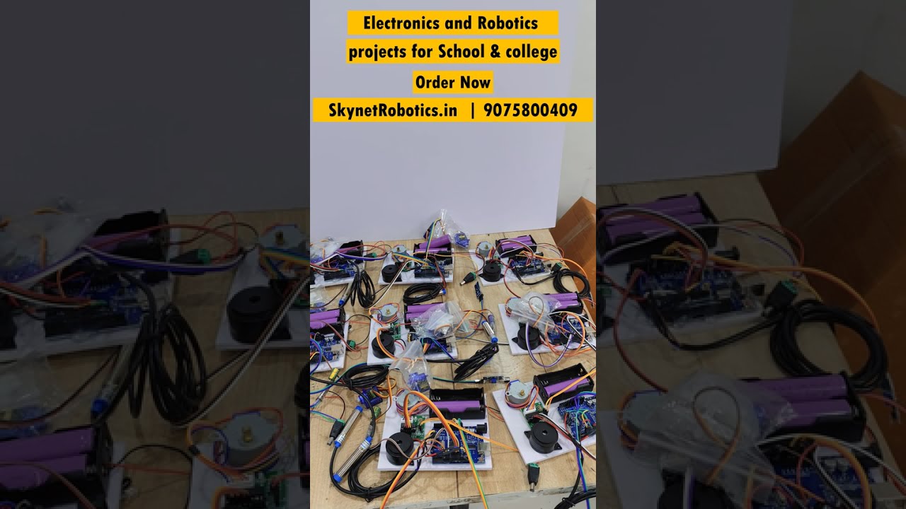 electronics and robotics project for school and college #arduinoproject #science