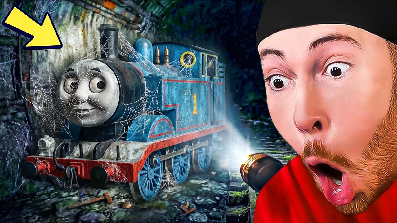 I Found THOMAS the TANK ENGINE in an ABANDONED TUNNEL (Found Footage)
