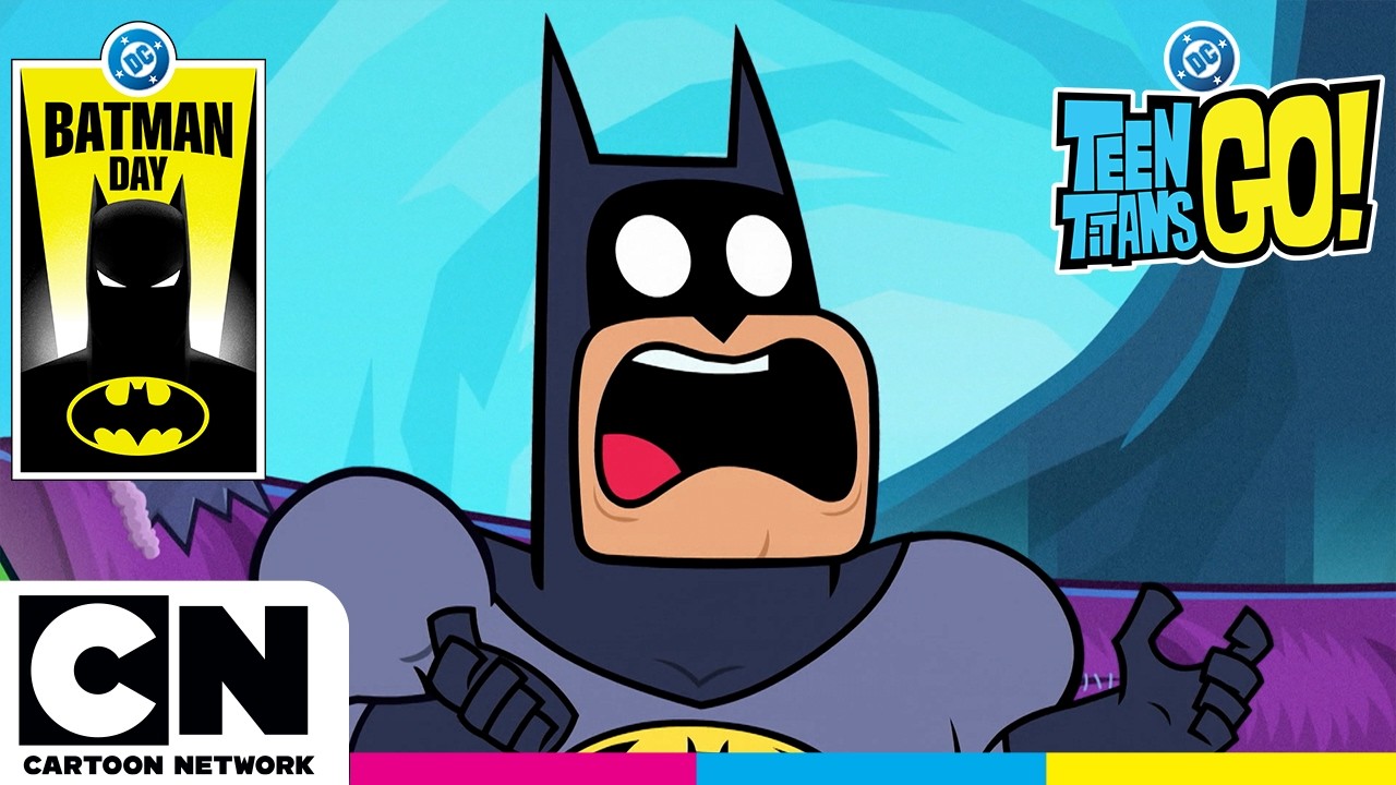 The Ultimate BATMAN Marathon 💥 Teen Titans Go! | Cartoon Network #BatmanDay