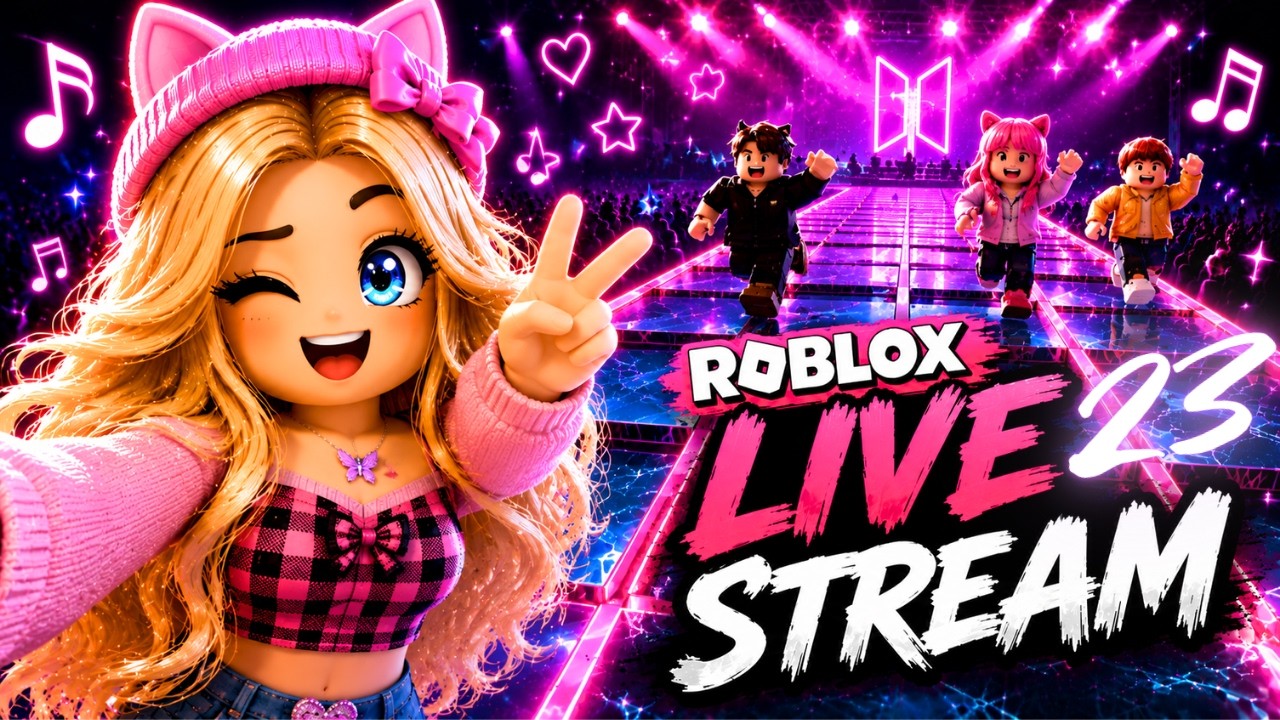 Playing Roblox With Every Viewer Live! -23