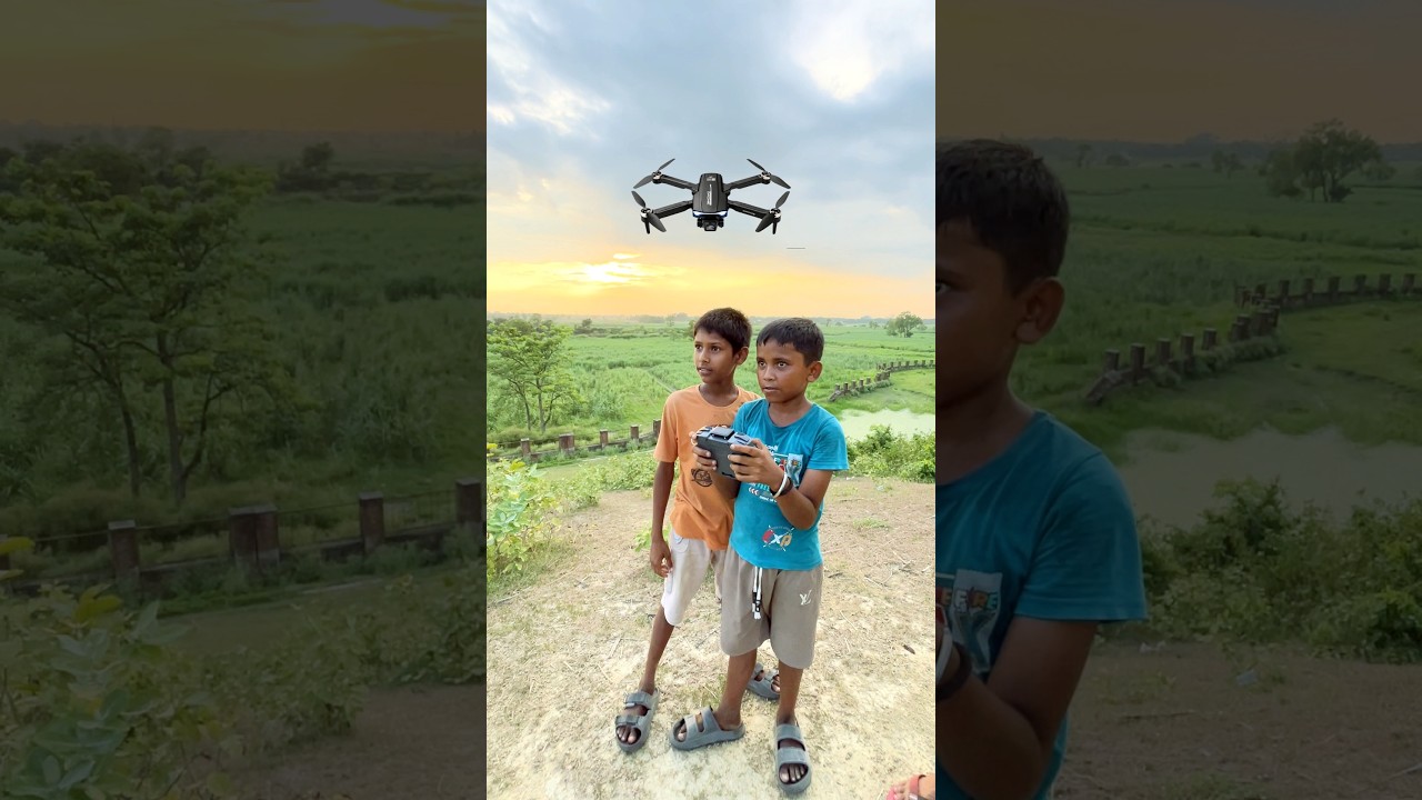 L5 Max GPS Drone Chhote Bachche Uda Payenge | आज हमने छोटे छोटे बच्चो को ड्रोन उड़ाने के लिए दिया