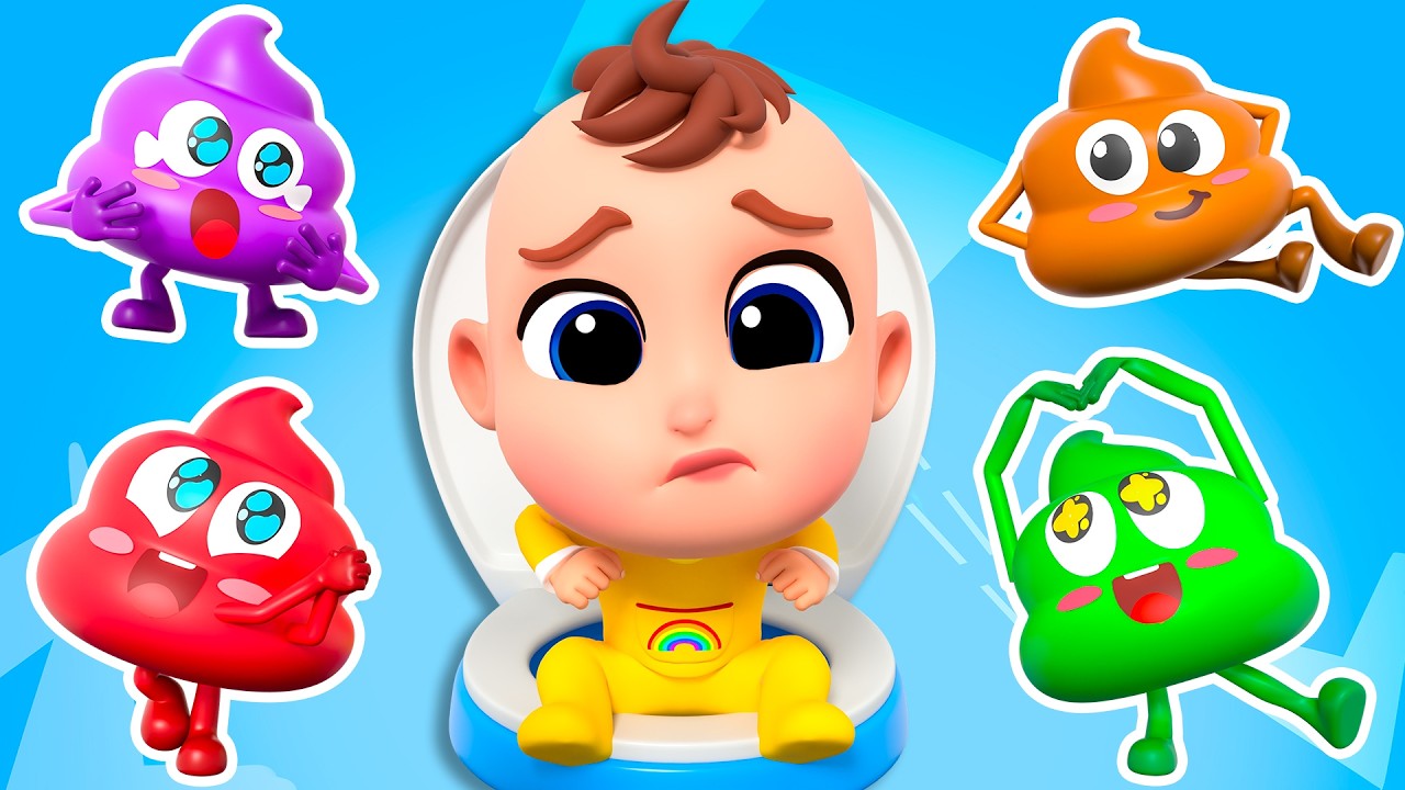 Poo Poo Song | Potty Training | Nursery Rhymes & Kids Songs | Tinytots
