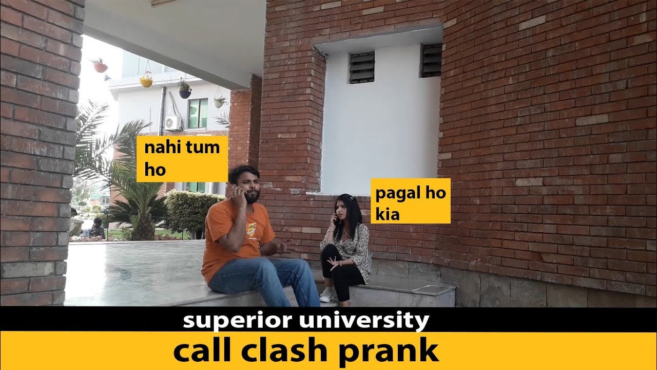 Call Clash Prank | Superior University | Pranks in Pakistan