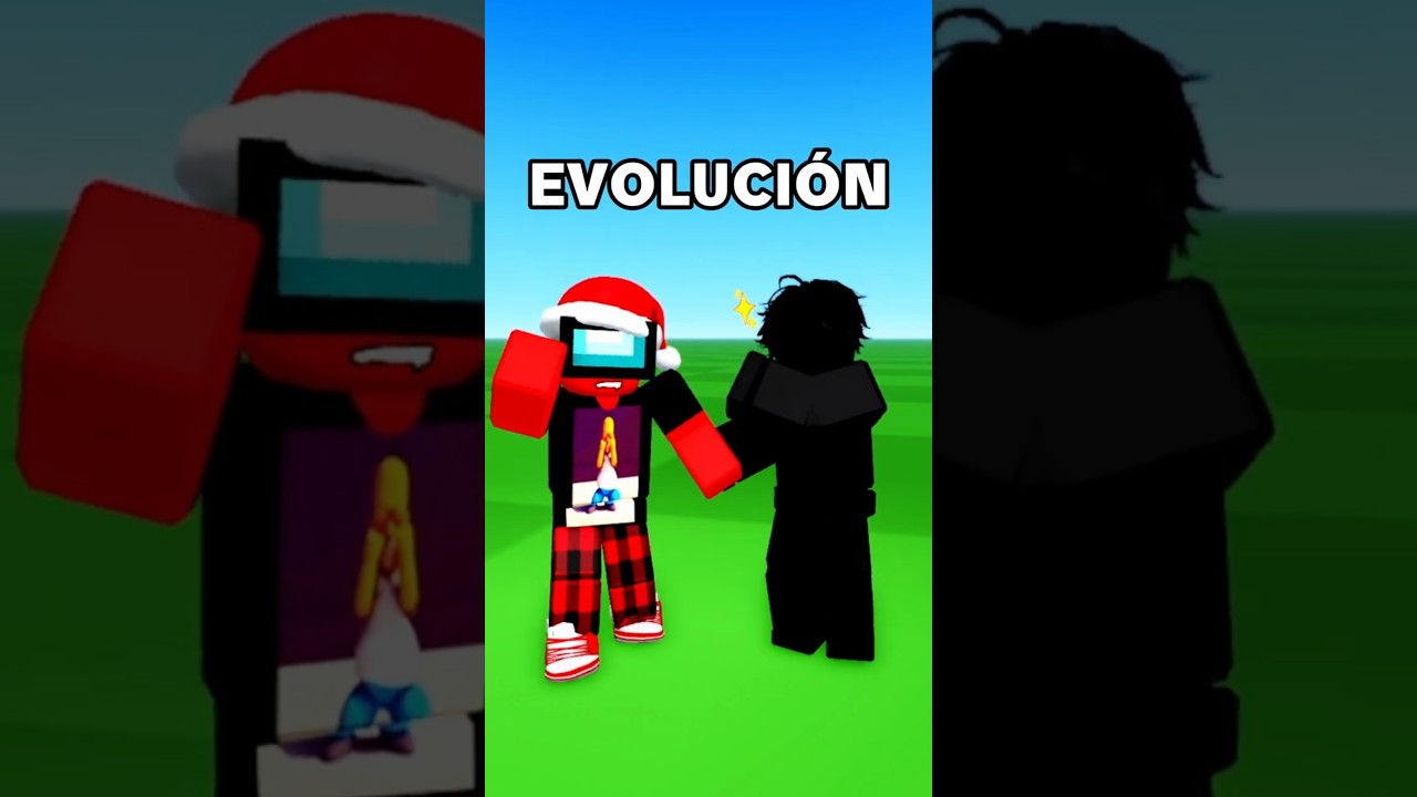 LA EVOLUCIÓN DE MIS AVATARS!?😲😳 #robloxshorts #roblox #robloxespañol #amongus #humor