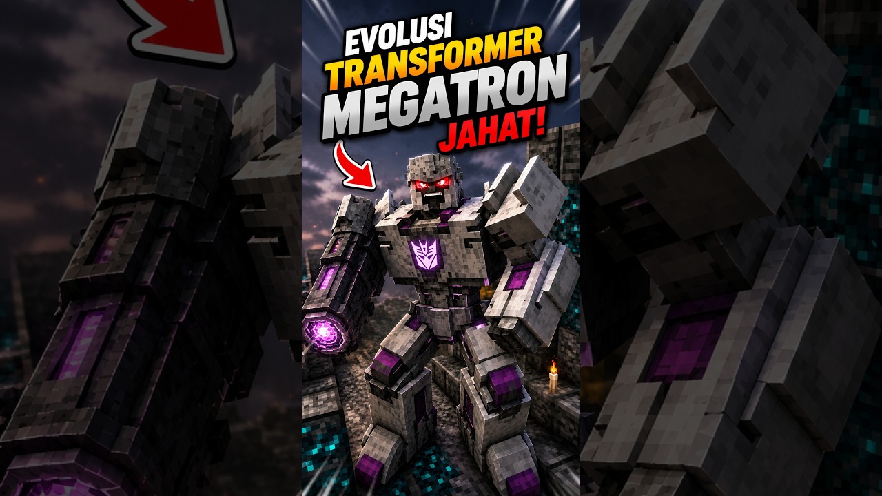 EVOLUSI TERAKHIR JADI TRANSFORMER JAHAT!!