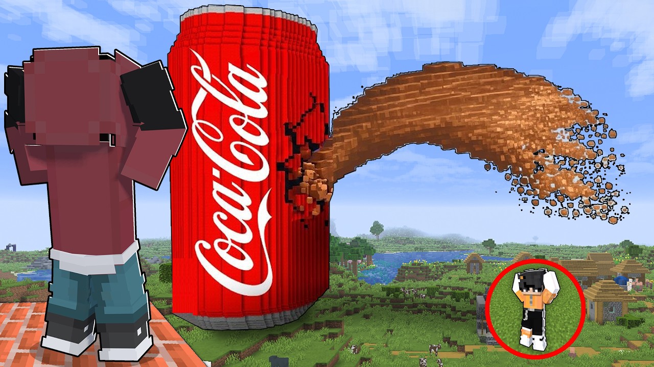 Minecraft, But COCA-COLA FLOODED Rises Higher Every Minute (tagalog)