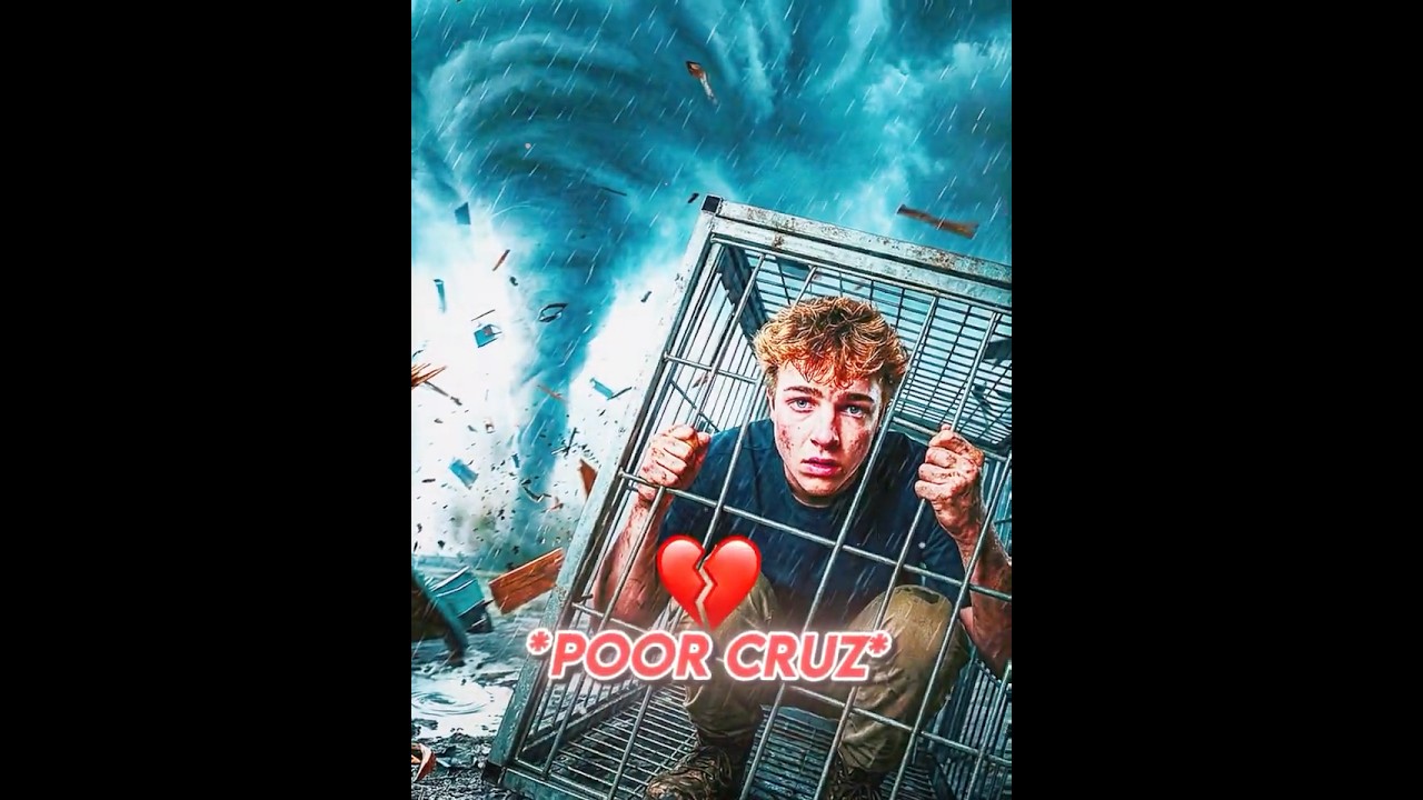 CRUZ TRAPPED INSIDE TORNADO😭