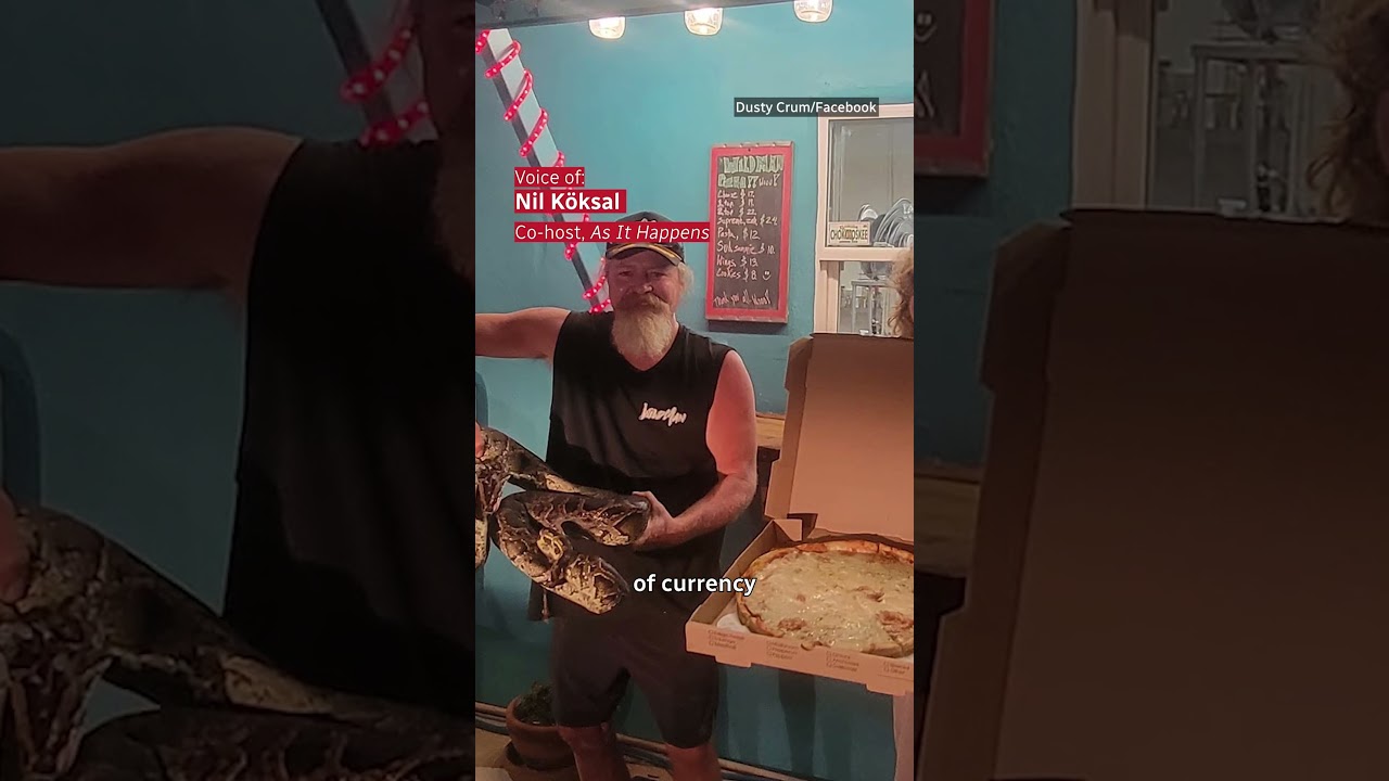 A dead python gets you a free pizza at this Florida restaurant