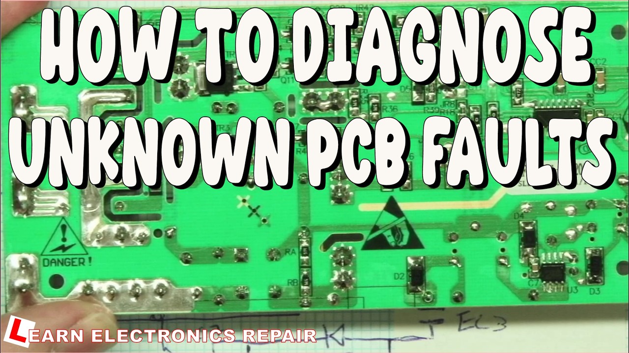 How Can You Diagnose Faults On Unfamiliar PCBs?  A Practical Example Of Methodical Fault Finding