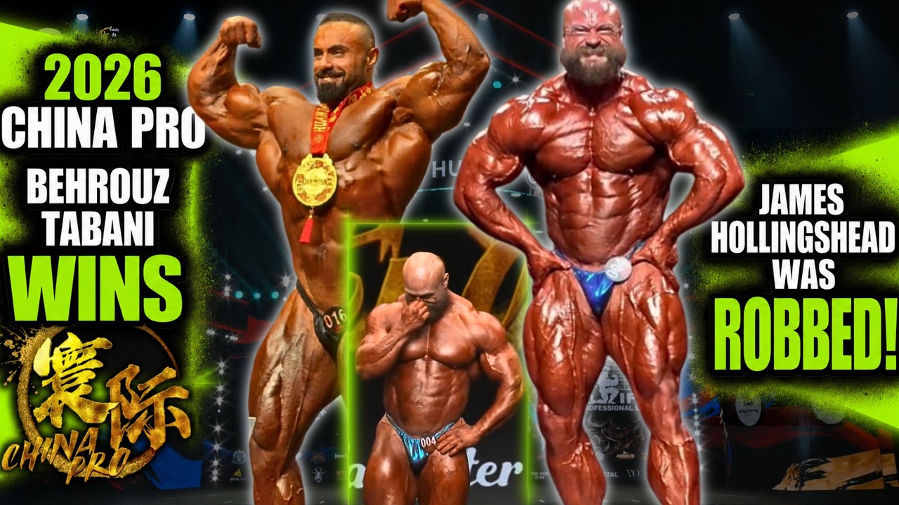 I am PISSED! JAMES HOLLINGSHEAD ROBBED at China Pro - Behrouz Tabani WINS..and he was WAY OFF!