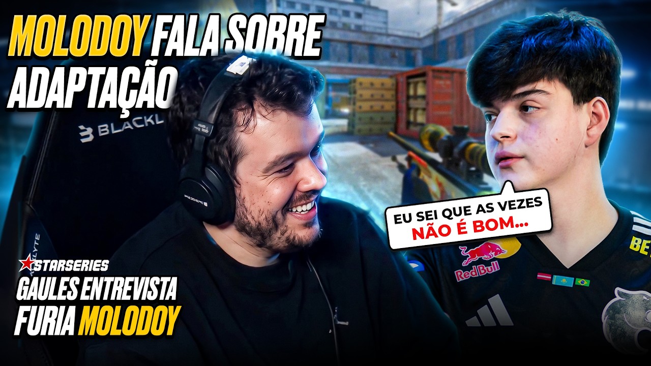 "AINDA TENHO PROBLEMAS..." - GAULES ENTREVISTA MOLODOY NA STARLADDER BARCELONA 2026