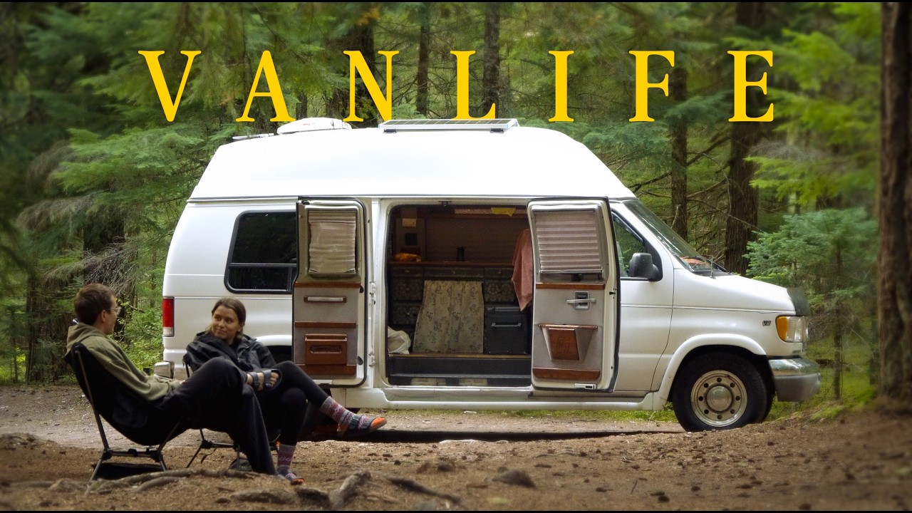 Remote Vanlife Camping in the Pacific Northwest (Getting Big Van Upgrades)