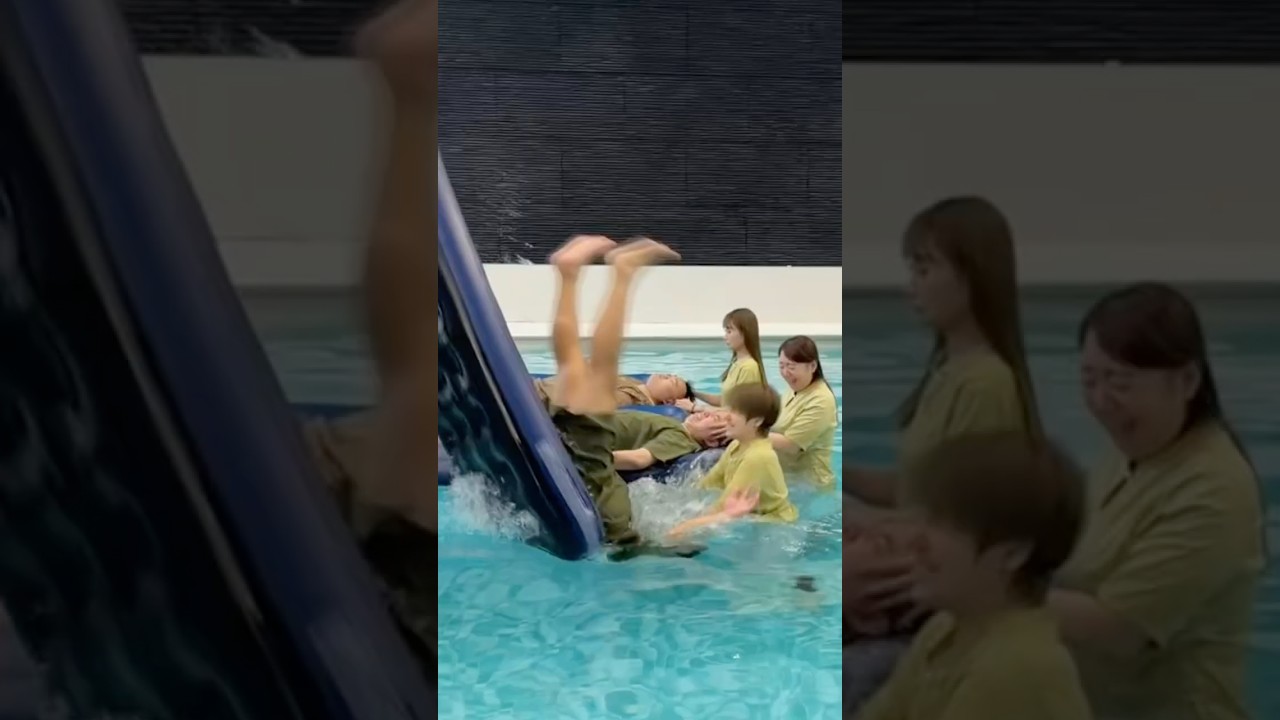 Her First Water Massage Ends Up in a Disaster 😂