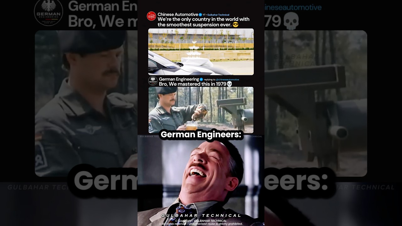German vs Chinese Engineering Suspension Battle 💀