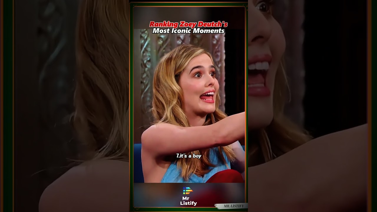 Ranking Zoey Deutch's Most Iconic Moments!! #zoeydeutch  #ranking