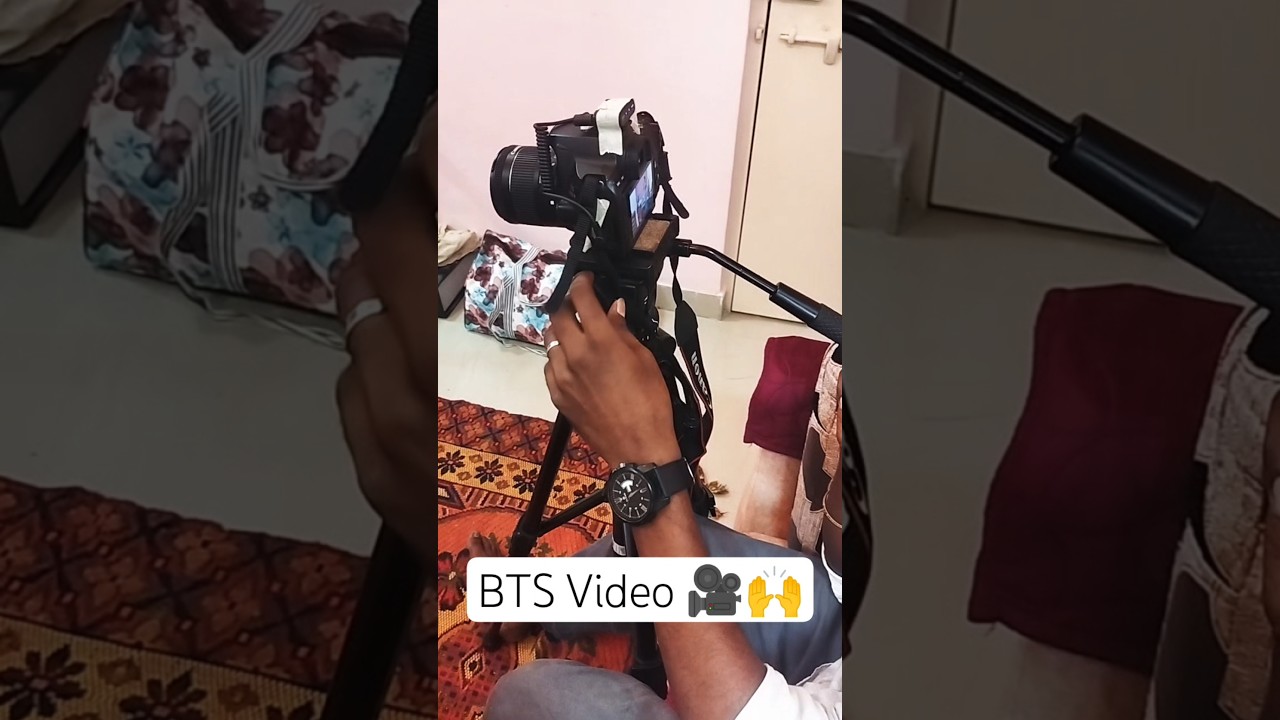 Bts Of Shortfilm Shooting 🎥🙌 #bts #behindthescenes #shoot #director #cameraman #artist #location #dp