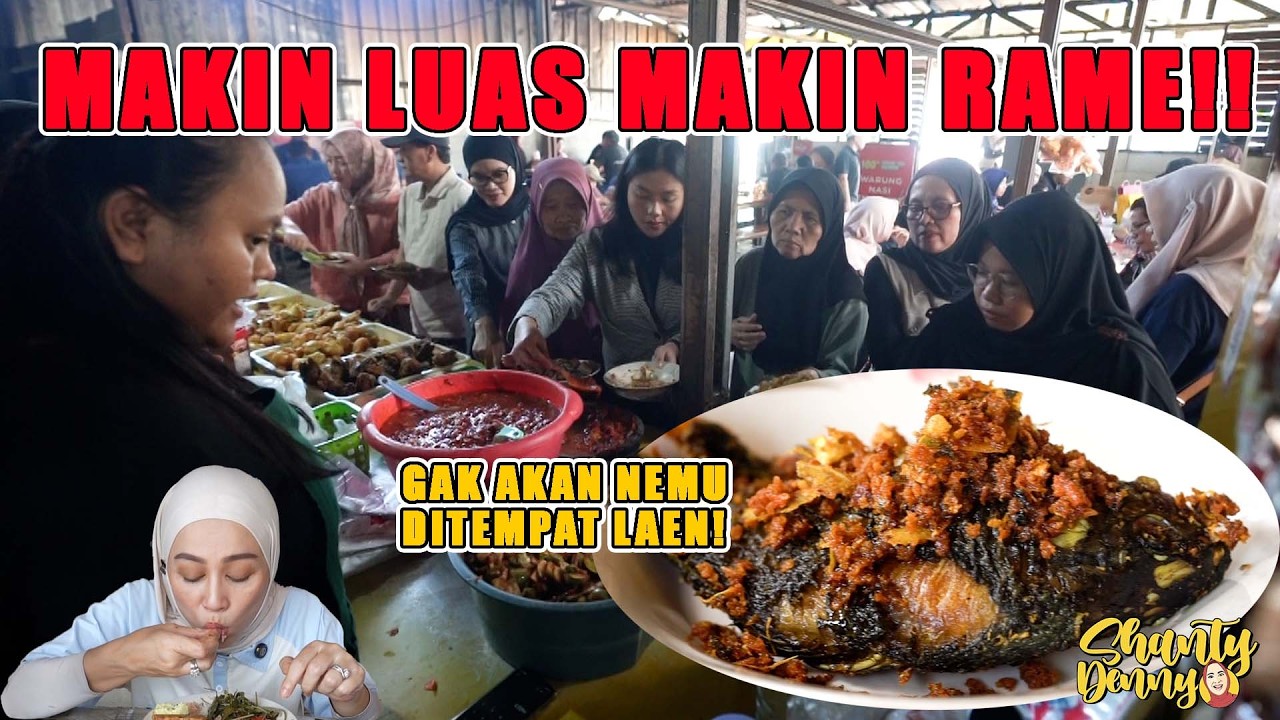 YANG KAYA GINI GAK AKAN NEMU DITEMPAT LAEN!! WARUNG NASI MAK EYOT!!