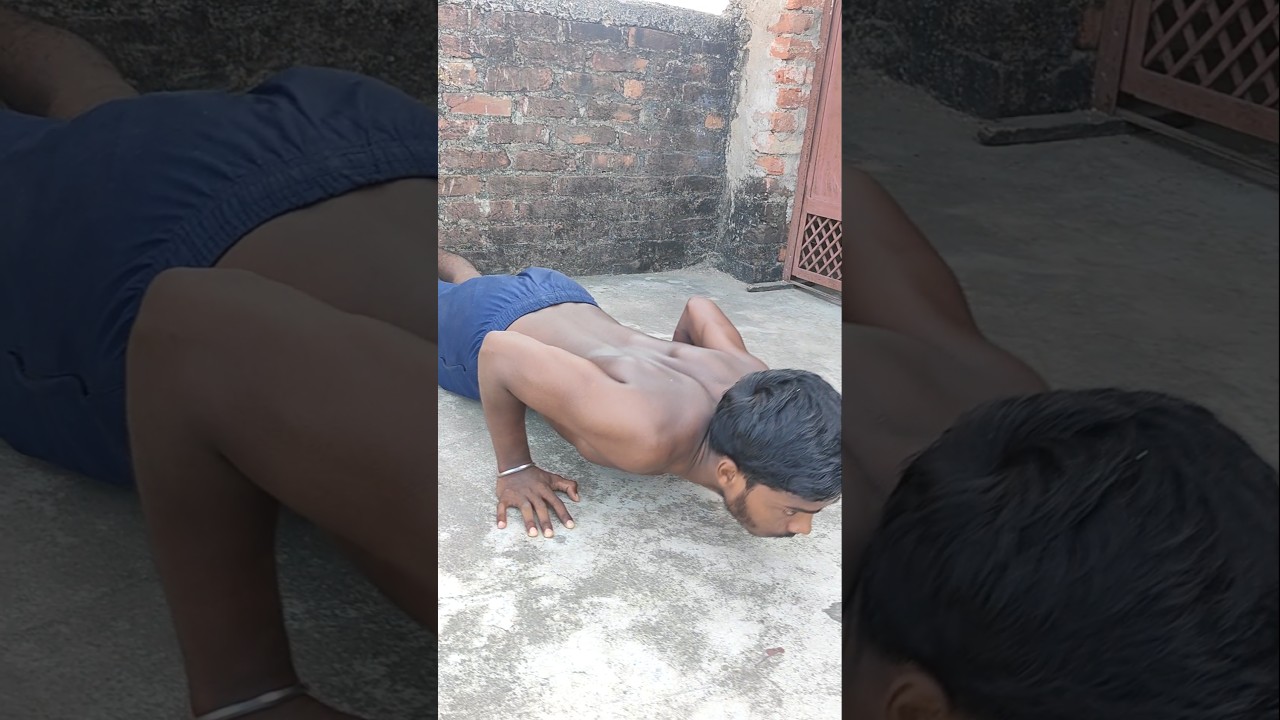 Push up 💪🏽 #fitnessmotivation #homeworkout #trending #desiworkout