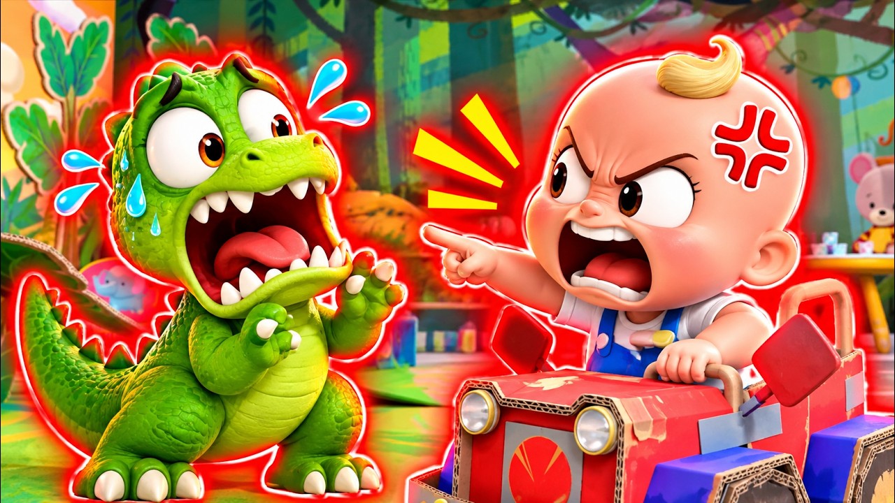 JJ Is Mad At The Little Dinosaur | Dinosaur Song Intro Effects | Gamavision Csupo Style Remix