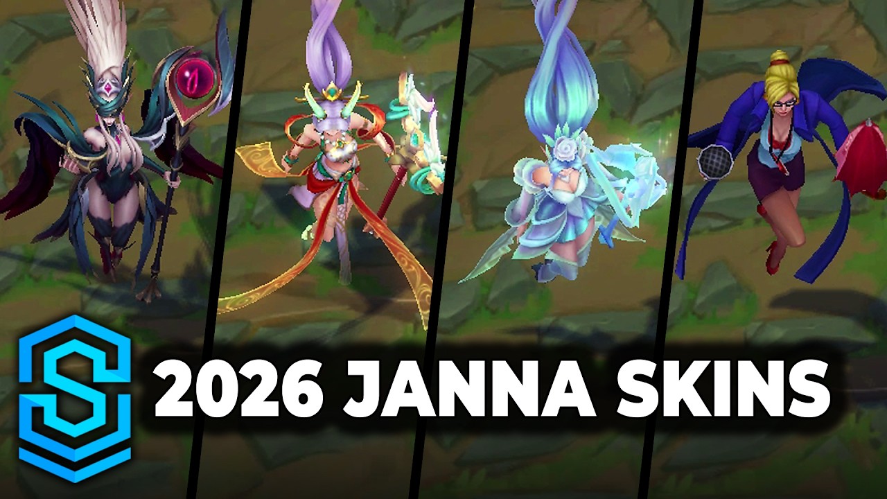 Janna Skins Spotlight 2026 | League of Legends