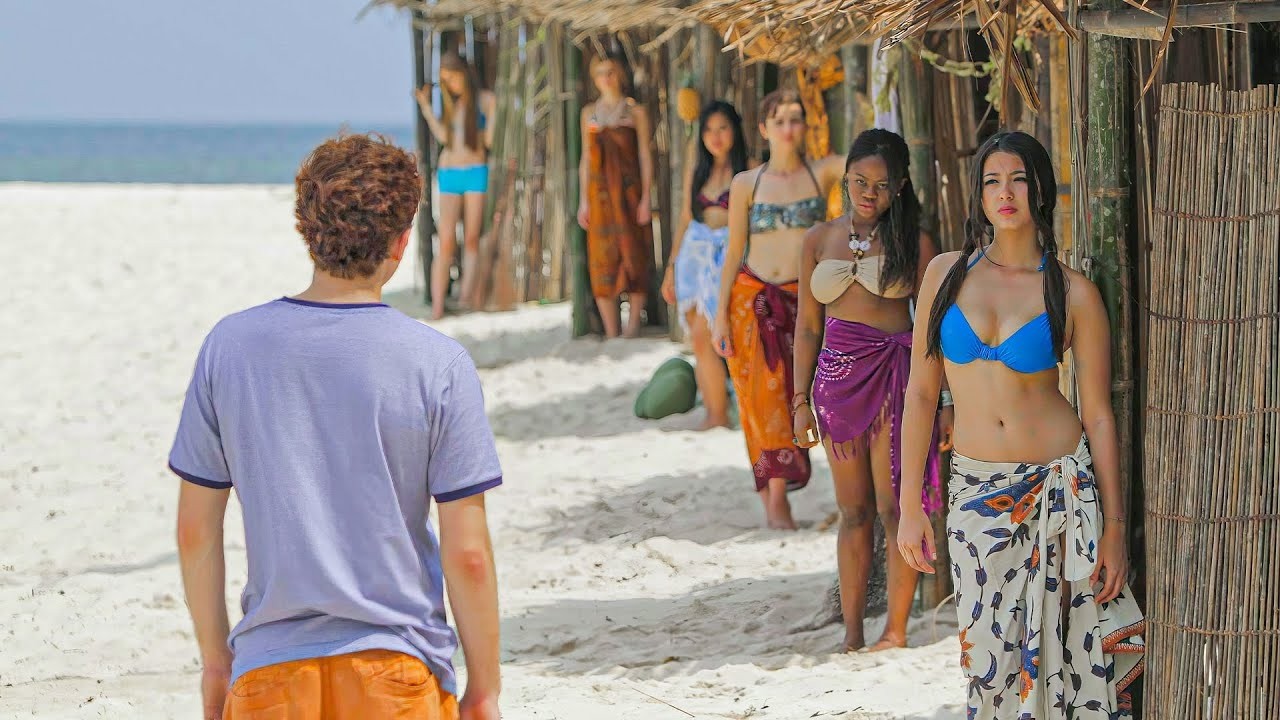Garoto fica sozinho em uma ilha com 6 garotas e eles são os últimos sobreviventes da terra