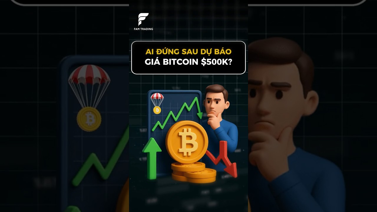 Ai đứng sau dự báo Bitcoin $500.000? #crypto #btc