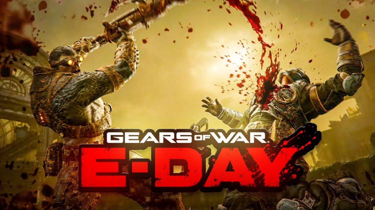 Mi PRIMERA VEZ en GEARS OF WAR E-DAY MODO HORDA