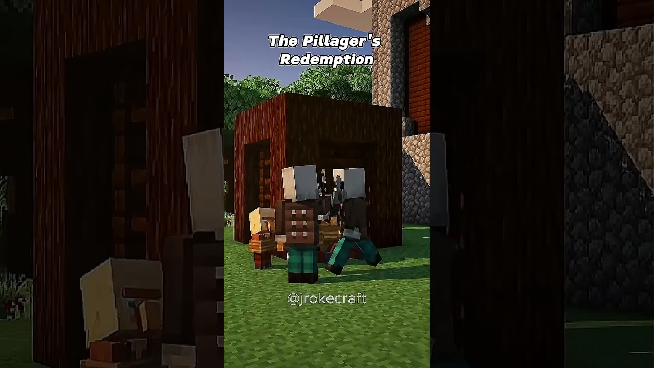 One pillager broke every rule he was made for 💔 #minecraft #memes