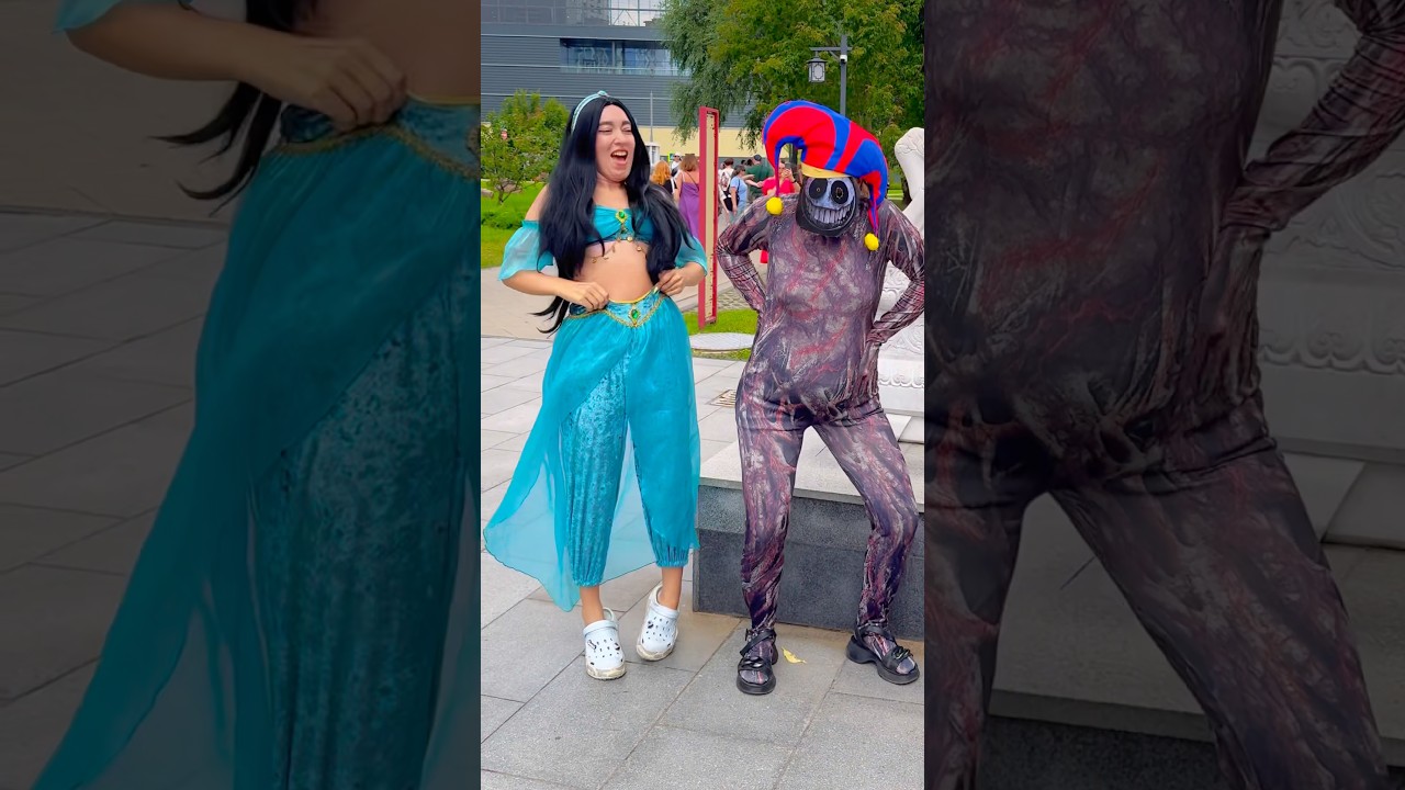 Jasmine made a joke about the monster…😬😮 (not for kids) #jasmimemeyer #pranks #shorts